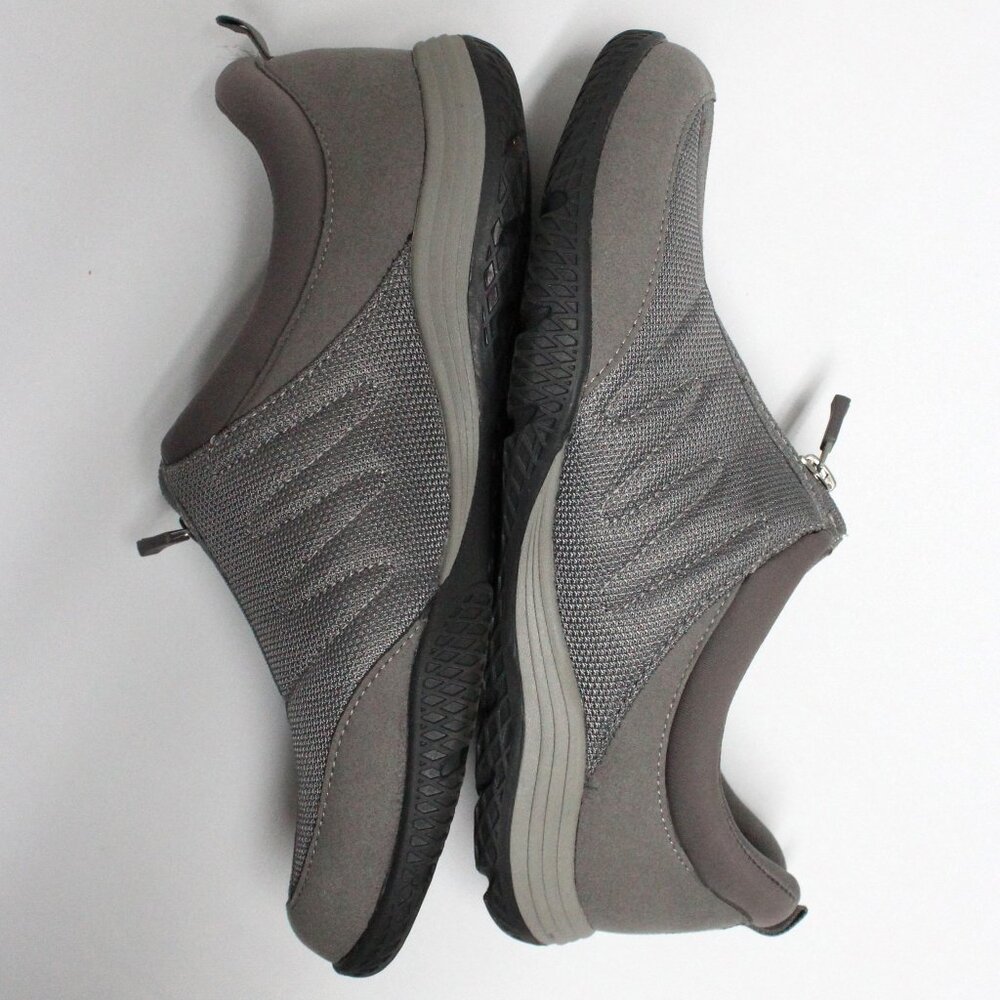 Easy Spirit Women's Size 9M Gray Zip Up Sneaker Shoe - Picture 6 of 15